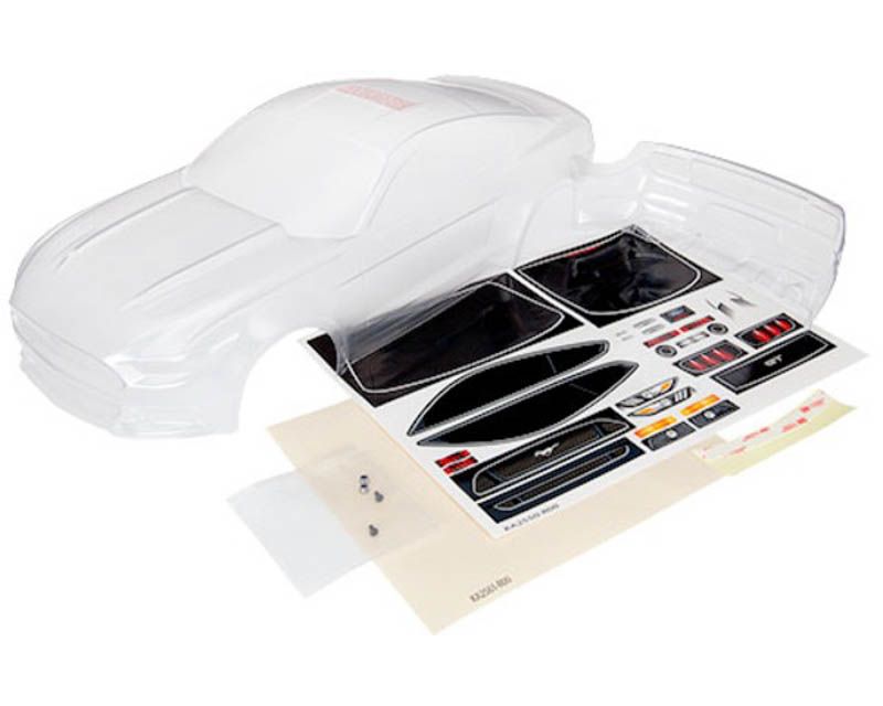 Traxxas 8312 Body Ford Mustang (Clear) (8312)