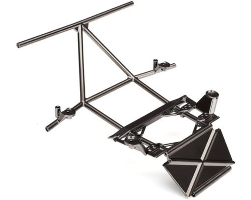 Traxxas 8431X Tube Chassis - Center Section - Front (Satin Black Chrome-Plated (8431X)