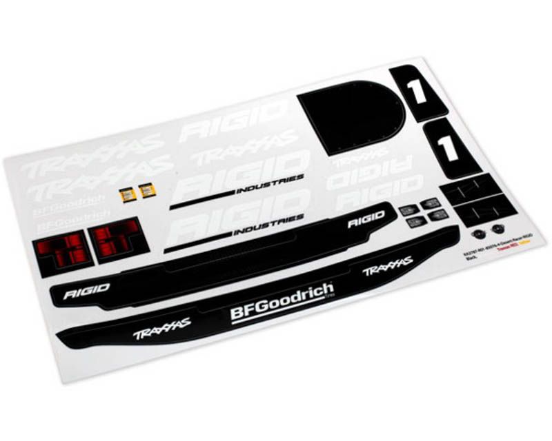 Traxxas 8516 Decals - Unlimited Desert Racer - Rigid Edition (8516)