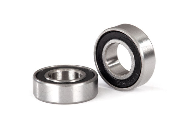 Traxxas 5118A Ball Bearings with Black Rubber 8x16x5mm