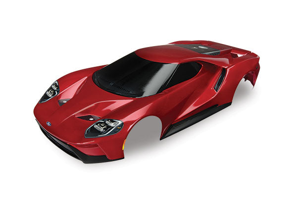 Traxxas 8311R Red Body for Ford GT