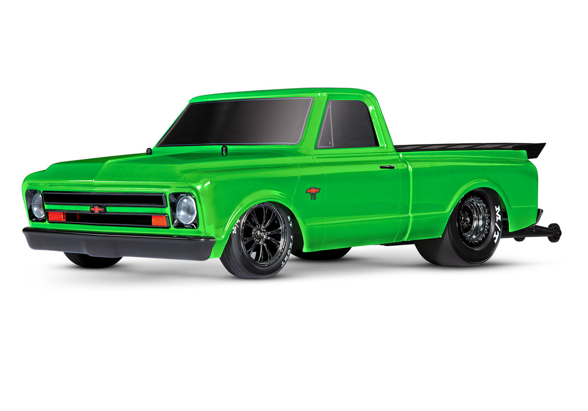 Traxxas 9411G Green Chevrolet C10 Body for Drag Slash