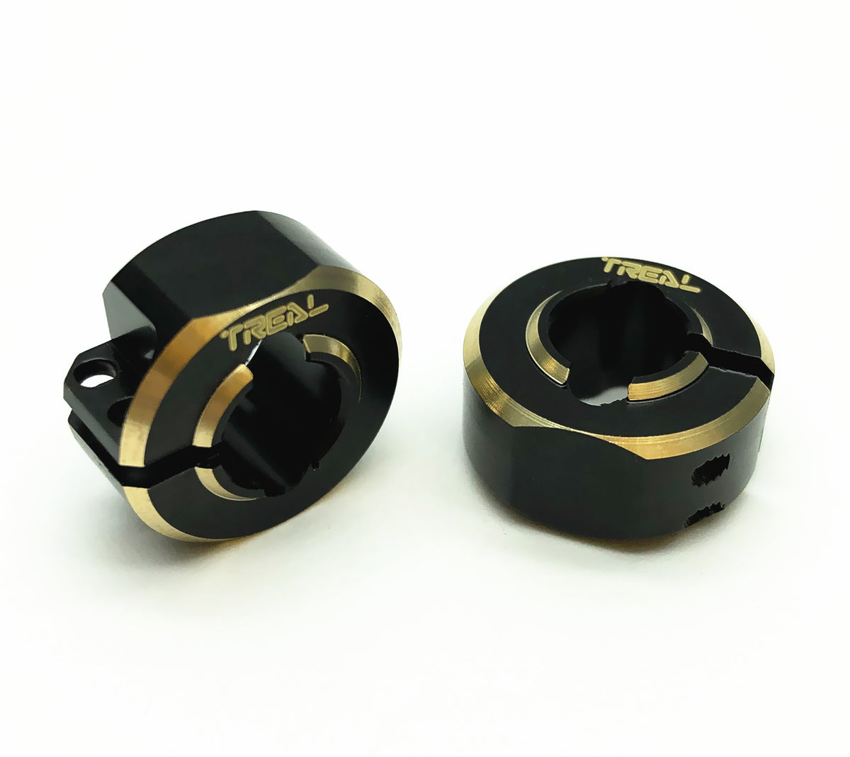 Treal Hobby (X002MDKZFT) Black Brass Rear Counterweight for SCX24