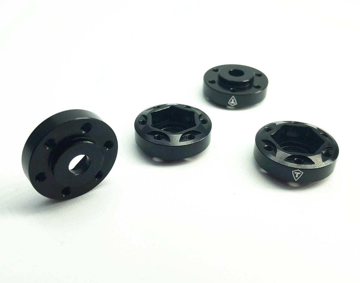 Treal Hobby (X002Q4TCPX) Black Aluminum 12mm 6-Bolt Hex Hub with 6mm Offset