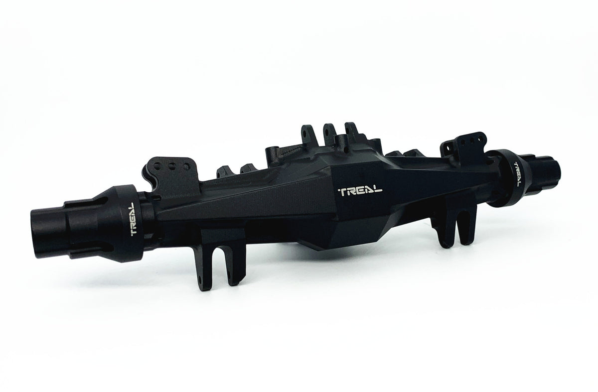 Treal Hobby X002RHNW4B Black Aluminum Rear Axle Housing for LMT
