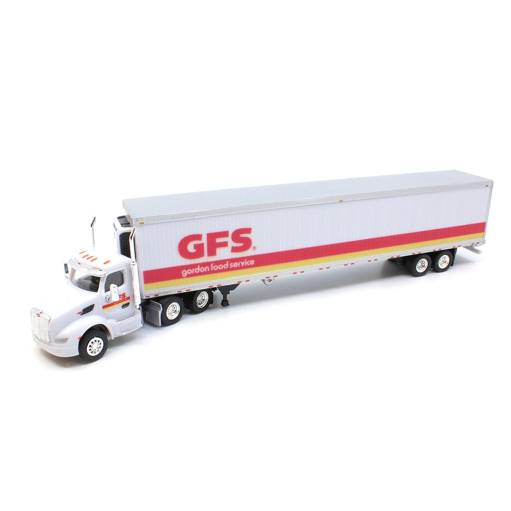 Trucks n Stuff TNS106 HO Scale Peterbuilt 579 Tractor with Gordon Food Service 53' Reefer Trailer