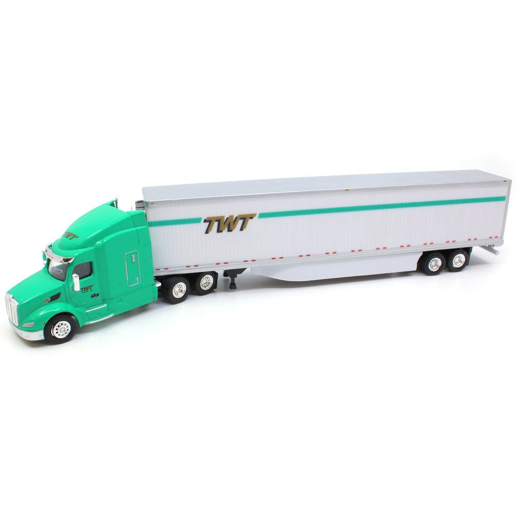 Trucks n Stuff TNS114 HO Scale Peterbuilt 579 Tractor with TWT 53' Reefer Trailer