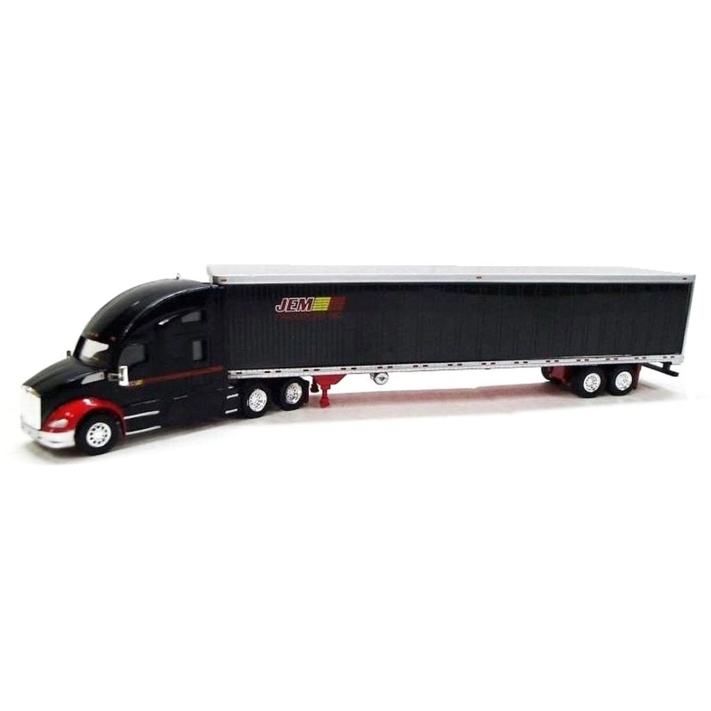 Trucks n Stuff TNS121 HO Scale Kenworth T680 Tractor with JEM Transport 53' Reefer Trailer