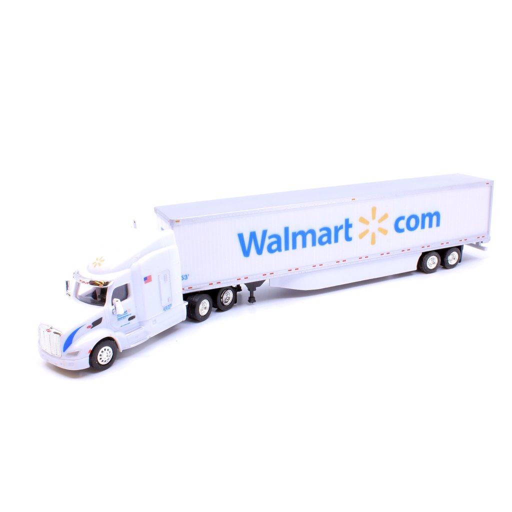 Trucks n Stuff TNS129 HO Scale Peterbuilt 579 Tractor with Walmart 53' Trailer