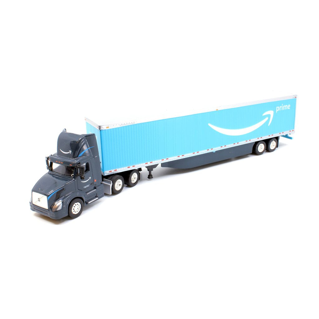 Trucks n Stuff TNS147 HO Scale Volvo 300 Day Cab with Amazon Prime 53' Trailer