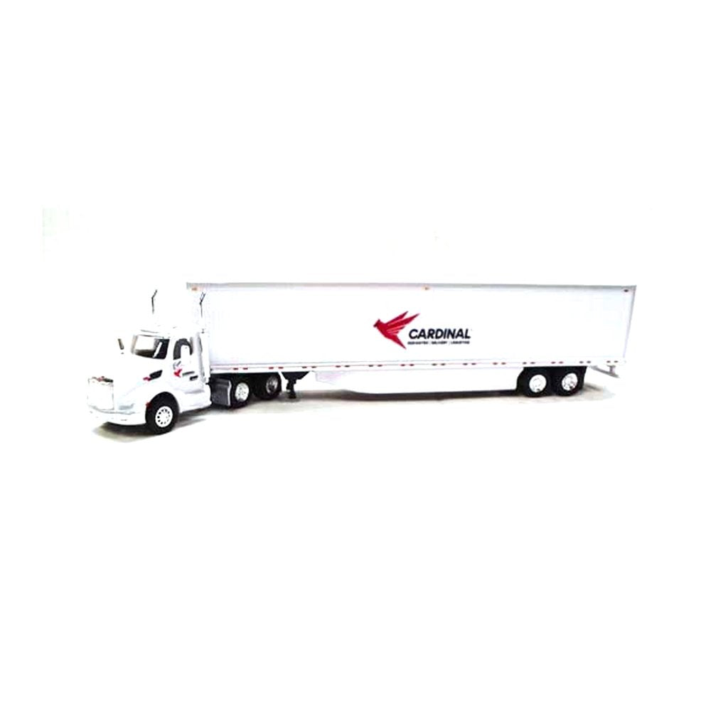 Trucks n Stuff TNS149 HO Scale Peterbuilt 579 Tractor with Cardinal Logistics 53' Trailer