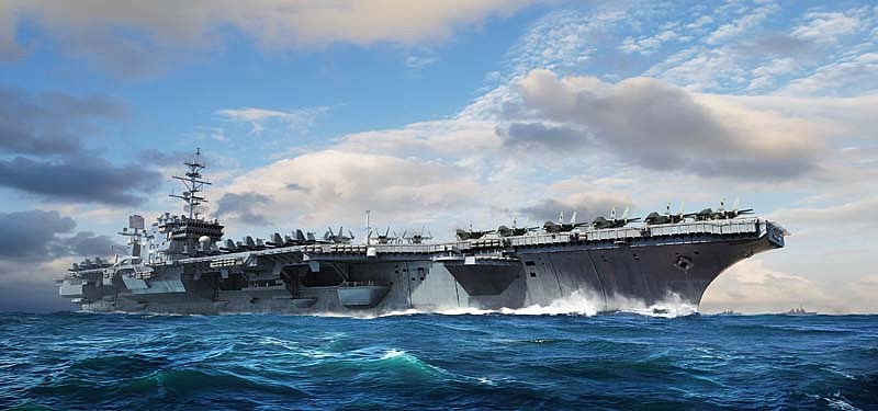 Trumpeter Scale Models 6715 1/700 USS Constellation CV64 Aircraft Carrier
