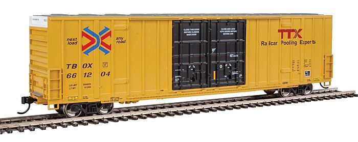 Walthers 910-2972 HO Scale 60' High Cube Plate F Boxcar TTX TBOX 661273