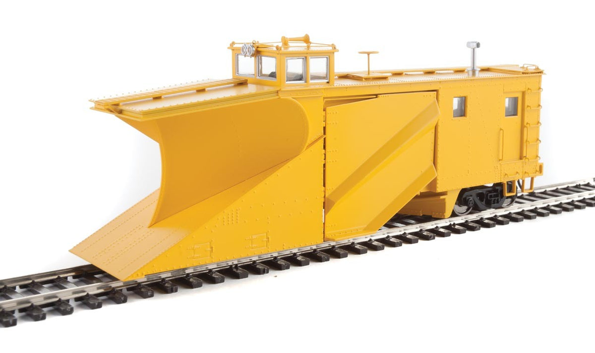 Walthers 920-110028 Russell Snowplow Yellow Unlettered