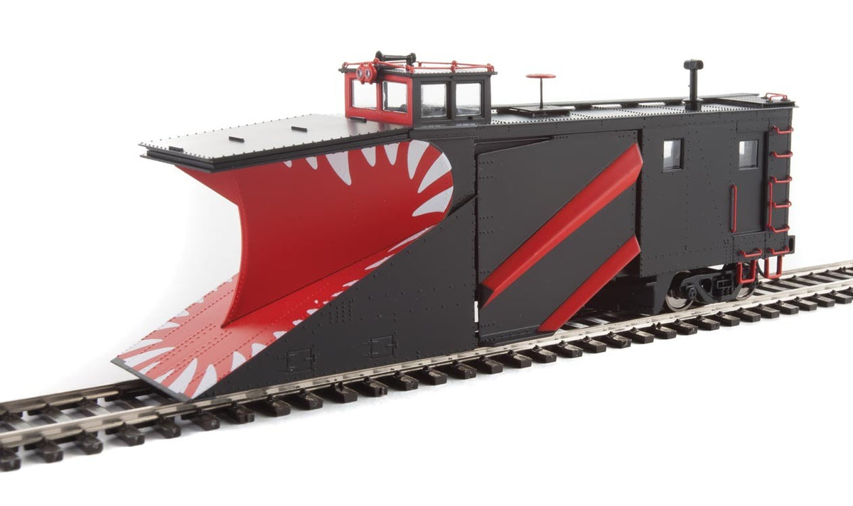 Walthers 920-110029 Russell Snowplow Black Unlettered