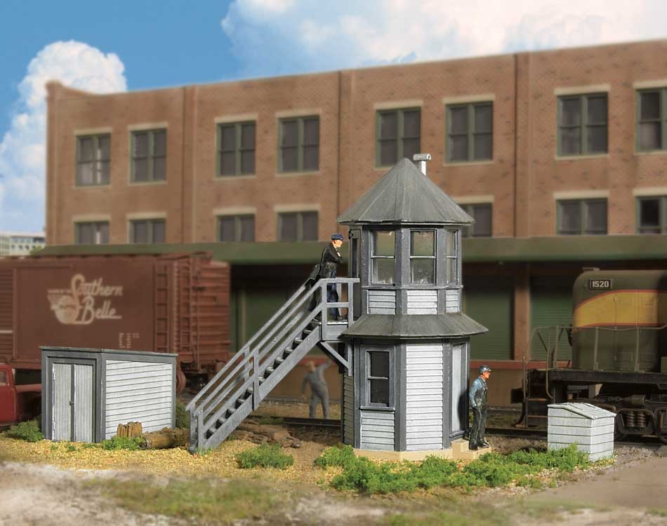 Walthers Cornerstone 933-2945 HO Scale Elevated Crossing Tower Kit