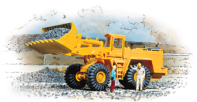 Walthers Cornerstone 933-3141 HO Scale Wheel Loader Kit