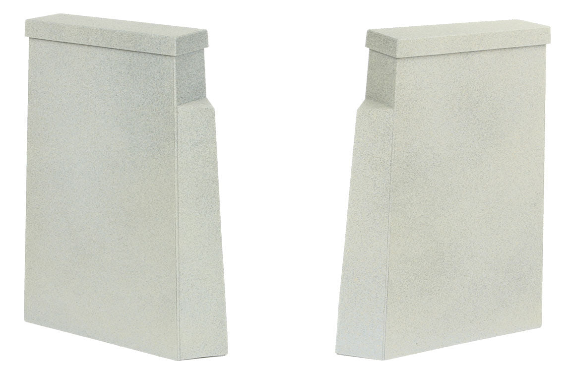 Walthers Cornerstone 933-4550 HO Scale Single Track Railroad Bridge Concrete Piers
