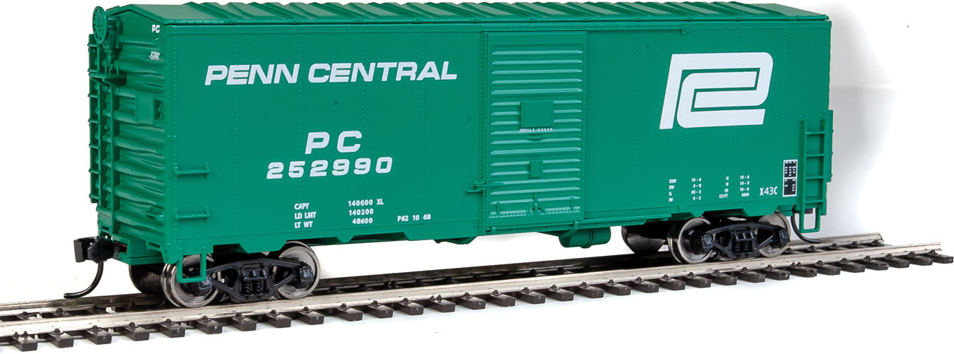 Walthers Mainline 910-1169 HO Scale 40' Modernized AAR 1948 Boxcar Penn Central PC 252990