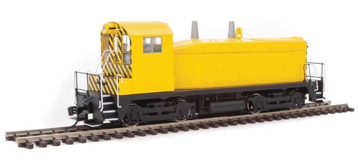 Walthers Mainline 910-20609 HO Scale EMD NW2 Phase V Switcher Yellow Undecorated DCC Sound