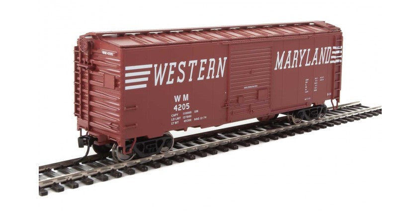 Walthers Mainline 910-2271 HO Scale 40' AAR Boxcar Western Maryland WM 4420