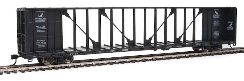 Walthers Mainline 910-4849 HO Scale 72' Centerbeam Flatcar CSX 600910