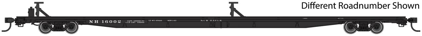 Walthers Mainline 910-5485 HO Scale G85 85' Flatcar New Haven NH 16034