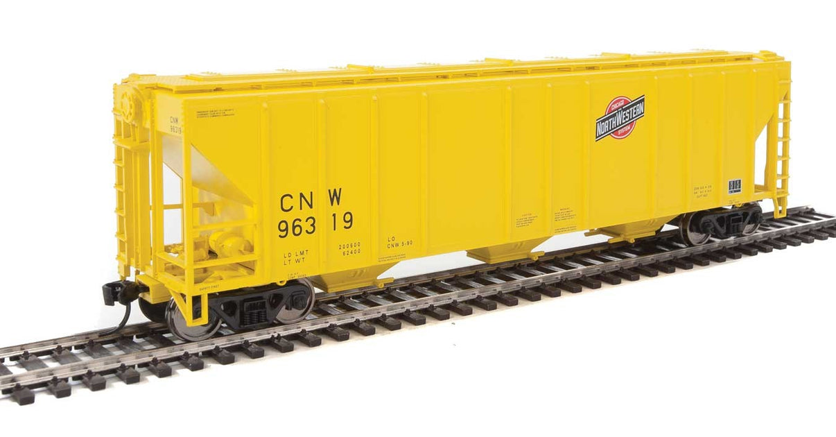 Walthers Mainline 910-7461 HO Scale 50' PS-2 CD 4427 Covered Hopper Chicago NorthWestern CNW 96319