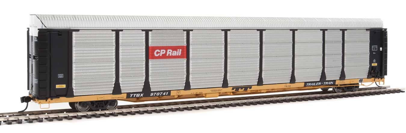 Walthers Proto 920-101327 HO Scale 89' Bi-level Auto Carrier Canadian Pacific CP TTGX 970741