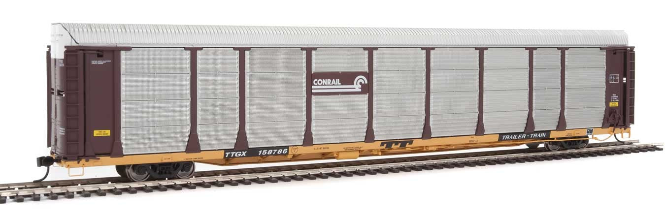 Walthers Proto 920-101332 HO Scale 89' Bi-level Auto Carrier Conrail CR TTGX 158786