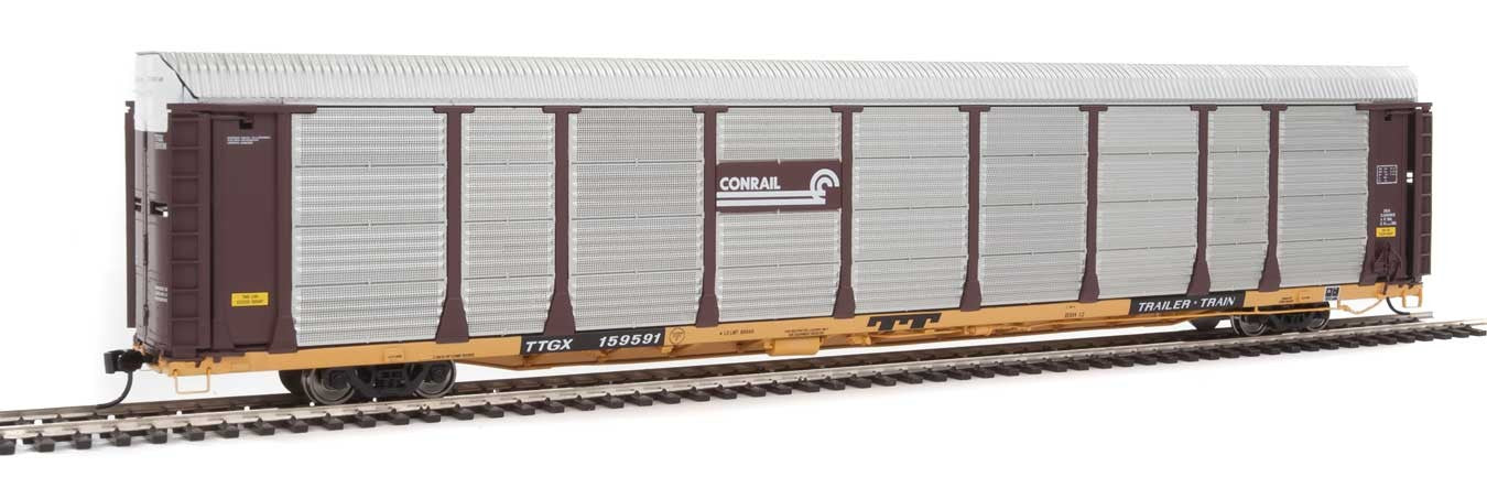 Walthers Proto 920-101333 HO Scale 89' Bi-level Auto Carrier Conrail CR TTGX 159591