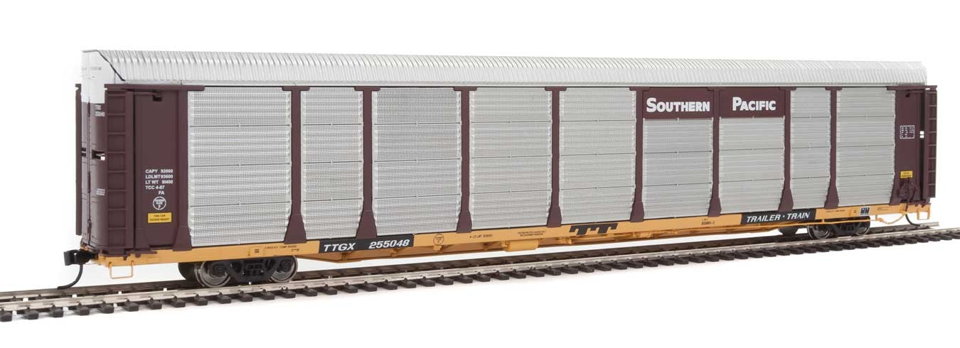 Walthers Proto 920-101345 HO Scale 89' Bi-level Auto Carrier Southern Pacific SP TTGX 255048