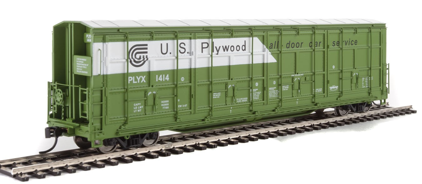 Walthers Proto 920-101933 HO Scale All-Door Boxcar US Plywood PLYX 1414