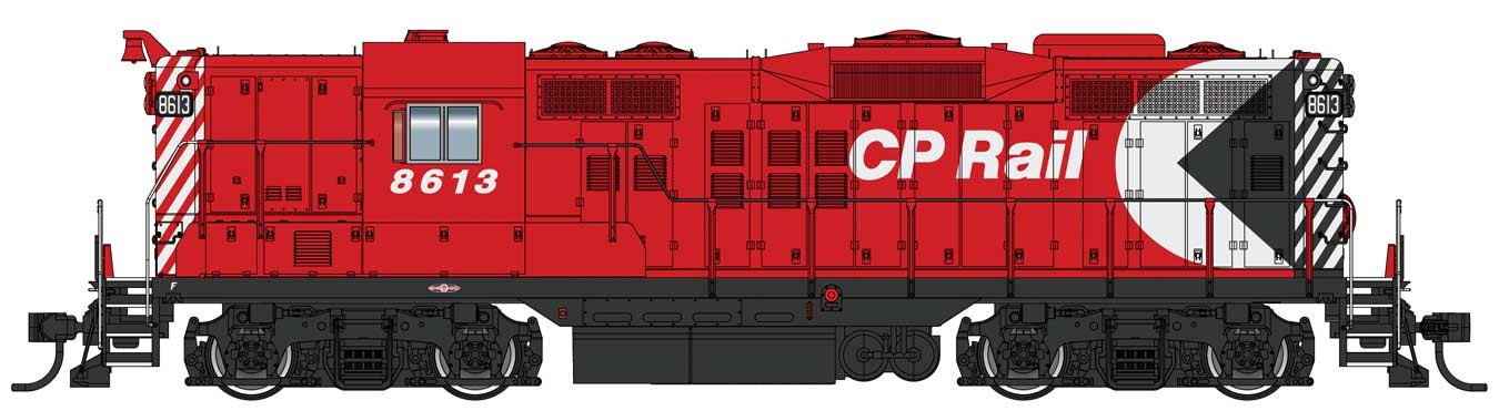 Walthers Proto 920-49702 HO Scale EMD GP9 Phase II Canadian Pacific CP 8617