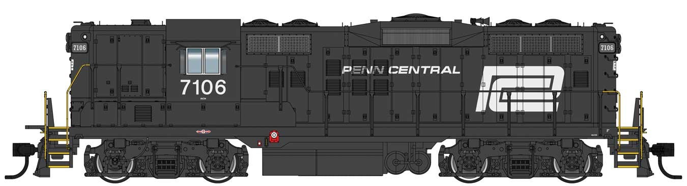 Walthers Proto 920-49707 HO Scale EMD GP9 Phase II Penn Central PC 7110