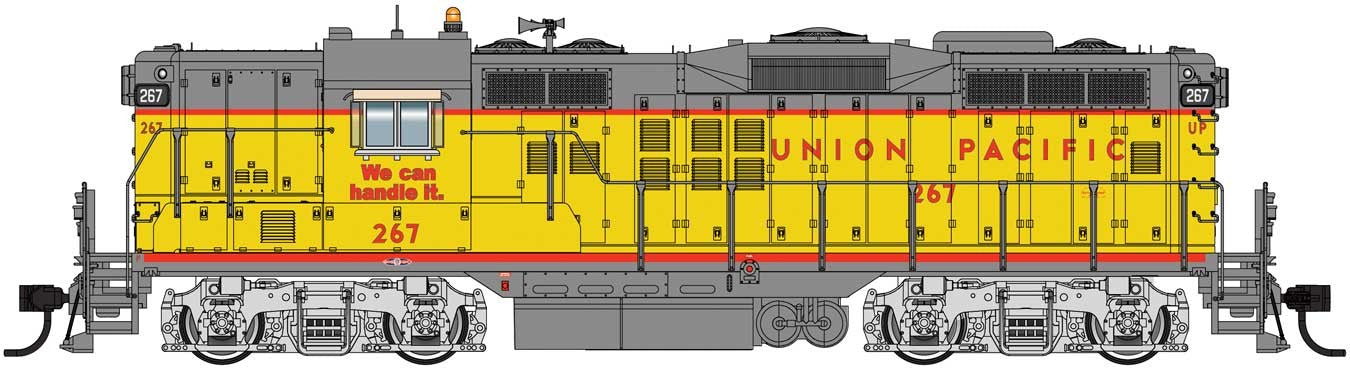 Walthers Proto 920-42711 HO Scale EMD GP9 Phase II Union Pacific UP 267 DCC Sound