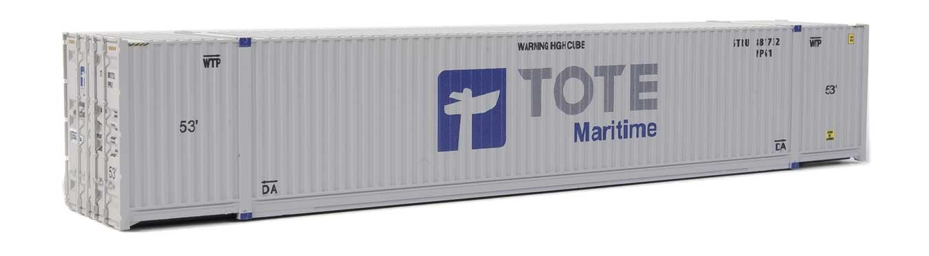 Walthers SceneMaster 949-8538 HO Scale 53' Singamas Corrugated Container Tote Maritime STRU