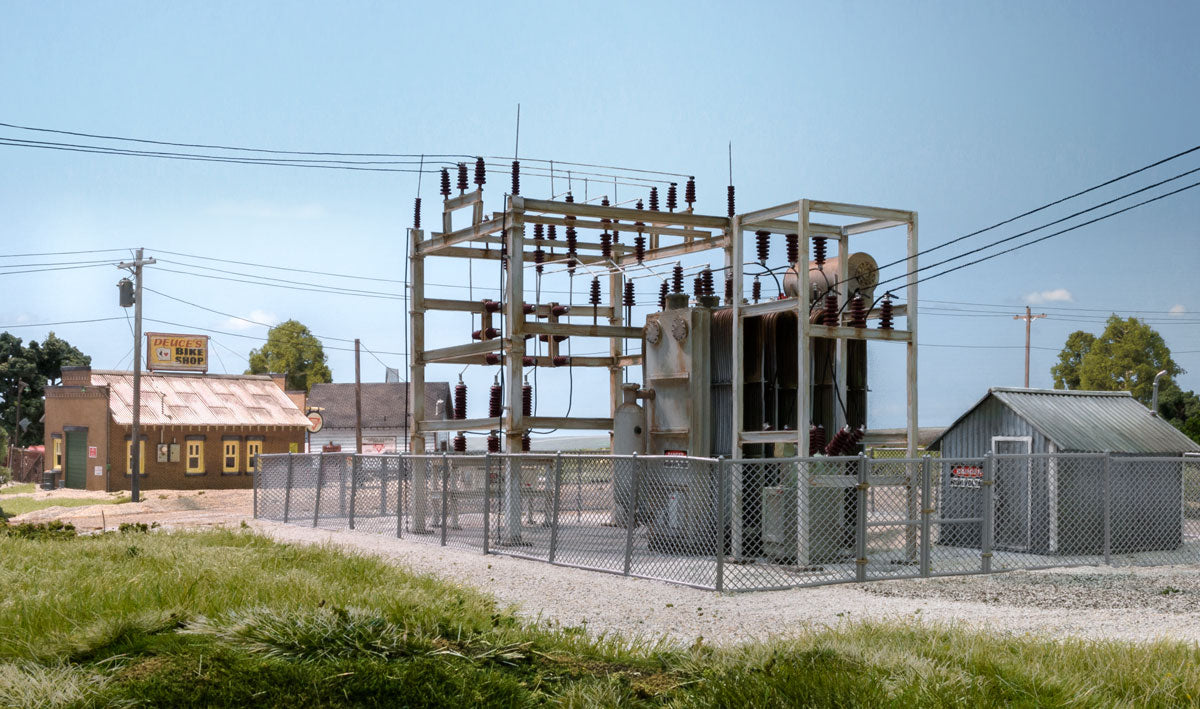 Woodland Scenics US2268 HO Scale Electric Utility Substation Kit