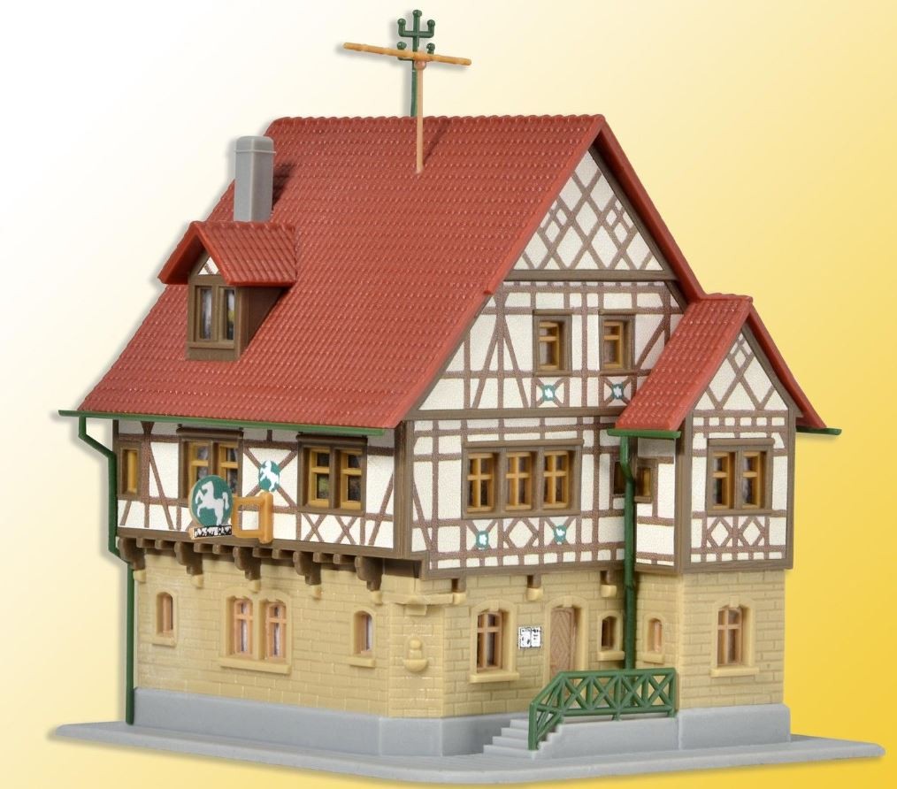Kibri 8434 HO Scale Hotel-Restaurant Weincastell "Zum Weissen Ross" Kit
